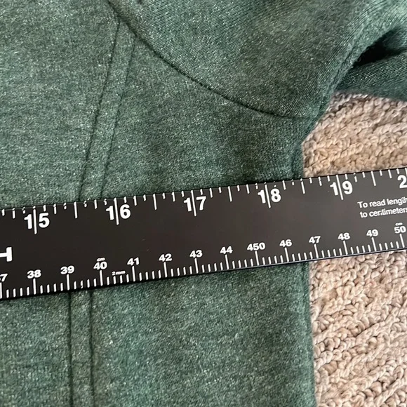 Under Armour green cotton women’s soft full zip moto jacket - Picture 9 of 11